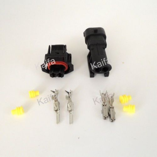 1 set 2pin 3.5mm auto senser plug automotive waterproof electrical car connector