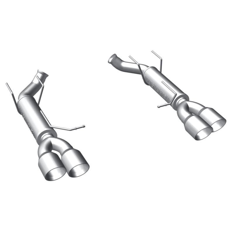 Magnaflow 15076 performance exhaust ford mustang v6 dual split rear 2011+