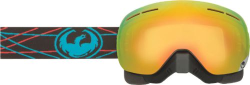 Dragon alliance x1 snowmobile goggles red yellow ion - 722-1954