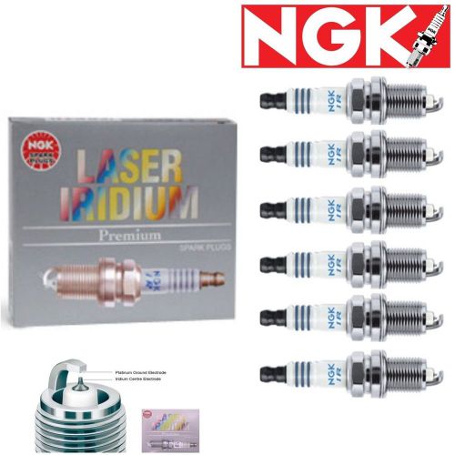 Pack of 6 new ngk izfr5k11 laser iridium spark plugs 3657 !best price on ebay!