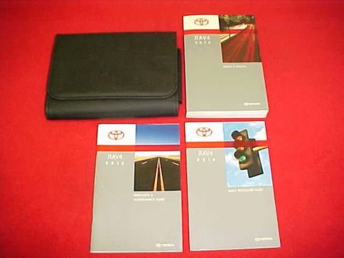 2015 toyota rav4 rav 4 owners manual service guide book kit 15 + case pouch