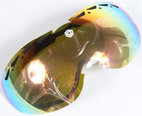 Triple 9 swank goggles replacement lenses fire mirror/bronze