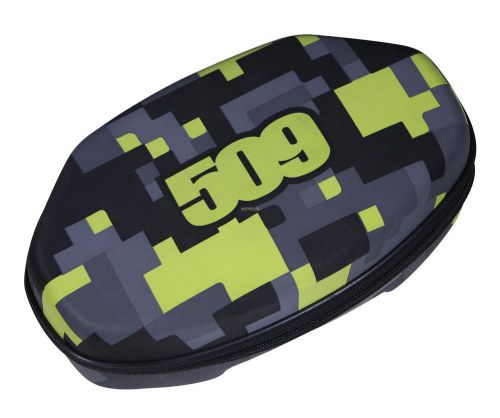 509 universal goggle hard case - lime camo