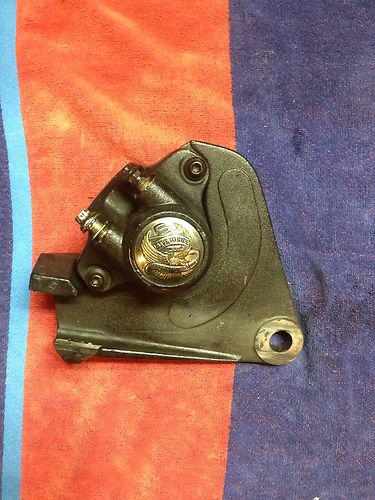 Sporster rear brake caliper with bracket mount