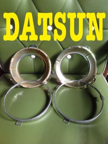 Datsun 240z 260z 280z b310 b10 headlight bracket 7&#034; set.