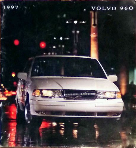 Vintage 1997 volvo 960 sedan sales brochure oversized catalog 35 pgs very good