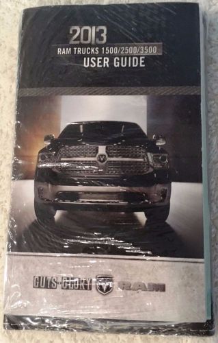 2013 ram owner&#039;s manual packet