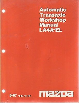 1997 mazda la4a-el automatic transaxle workshop repair manual