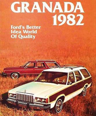 1982 ford granada brochure -granada 2d-4d-sw-granada &#034;l&#034;-granada gl-granada glx