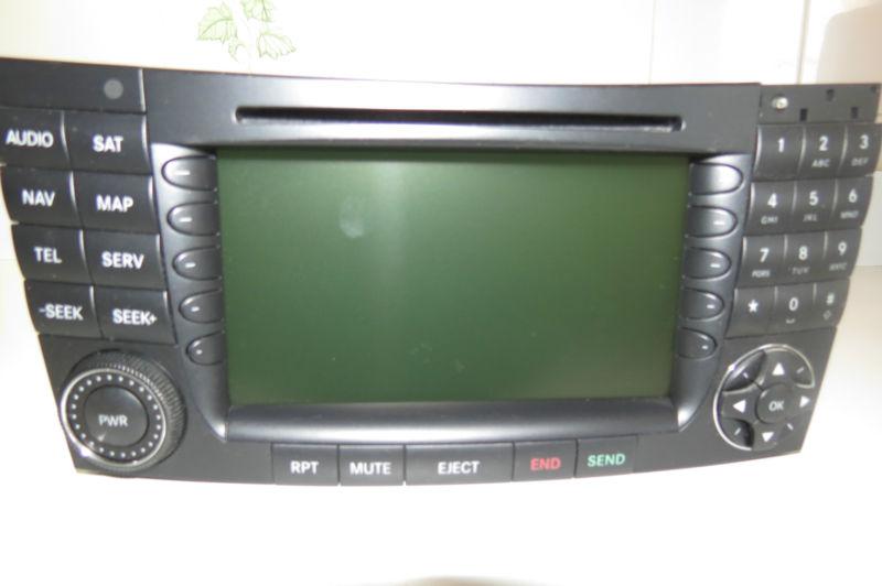 Mercedes-benz command navigation gps lcd display screen radio cd