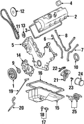 Ford oem engine timing camshaft sprocket f8az6256aa image 12