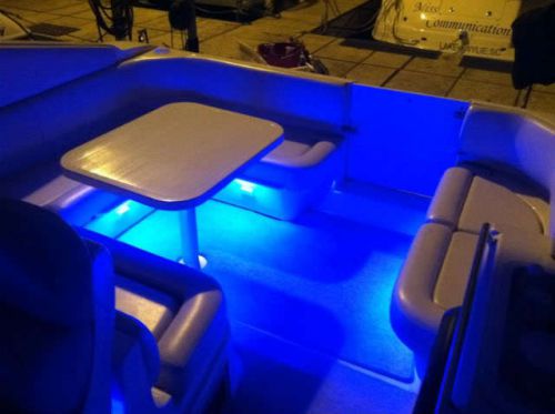 4x1&#039;pcs marine blue led boat deck light 12v trailer, bow, courtesy, pontoon  flt