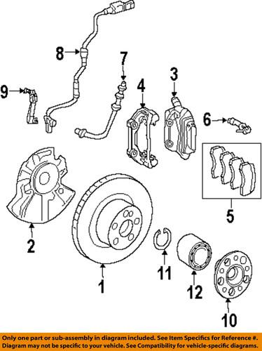 Mercedes-benz-mb oem 0064201620 disc brake pad/brake pad or shoe, front