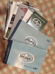 2005 scion tc *owners manual*