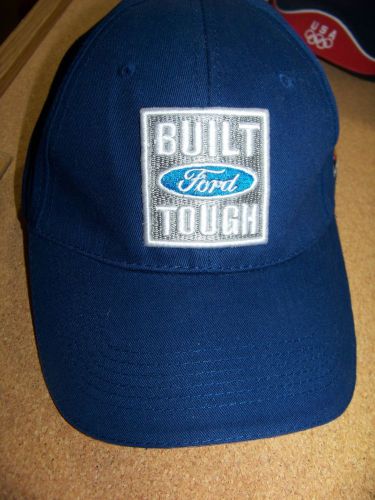 Colorado built ford tough adjustable baseball cap hat thinkfordnow.com blue
