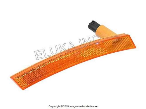 Bmw mini genuine side marker light in bumper trim spoiler front left r50 r52 r53