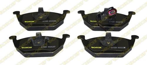 Monroe dx768a brake pad or shoe, front-monroe dynamics brake pad