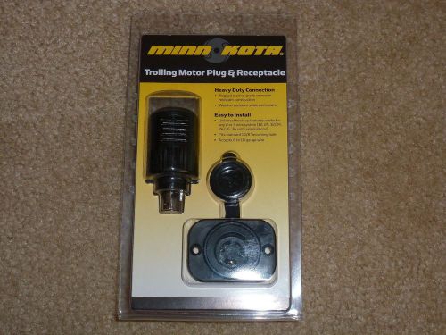 Minn kota mkr-18 trolling motor plug and receptacle, universal