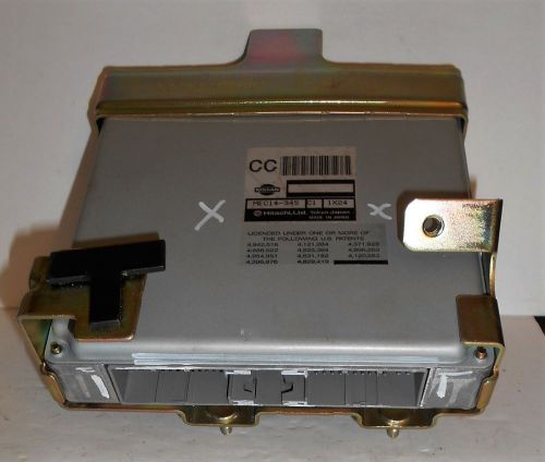 02 nissan pathfinder 3.5l a/t ecu ecm computer mec14-345 c1