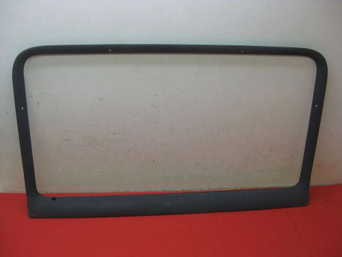 1955-1957 belair 4 door station wagon right rear door window molding  2421