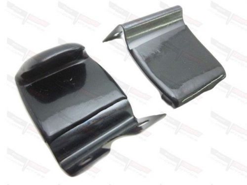 Corvette new windshield frame a-pillar weatherstrip inner clip pair 1969-1982