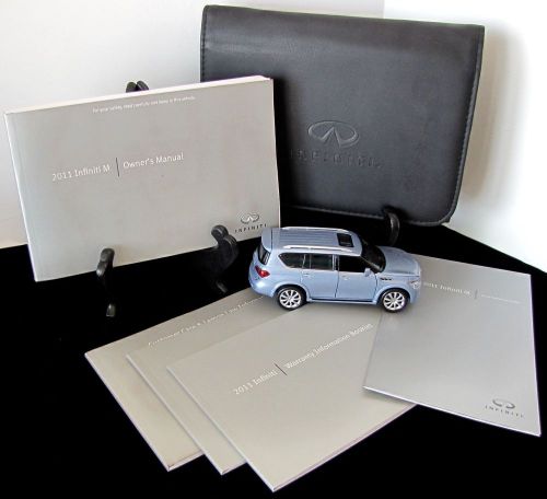 2011 infiniti m owners manual set #o570