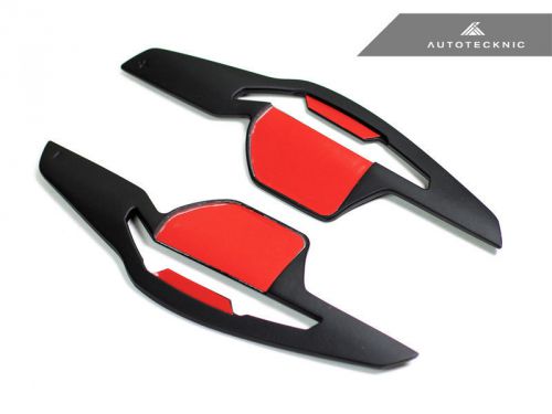 Matte black competition shift levers paddles - audi a1 a3 a4 a5 a6 a7 a8 dsg