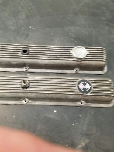 1969-1977 chevy corvette camaro small block valve covers 464669 464670