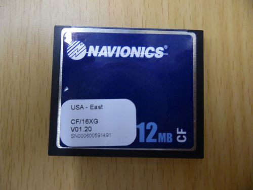 Navionics gold - usa - east - cf/16xg - cf format - nov. 2007