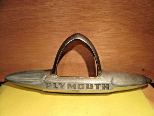 1948 plymouth sedan trunk ornament emblem brake stop light 1949 1950