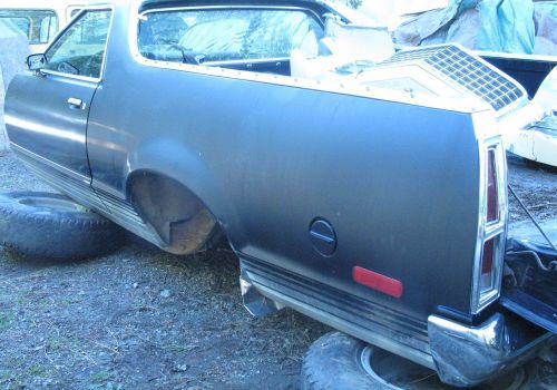 1977-1979 ford ranchero rear fender 1/4 panel