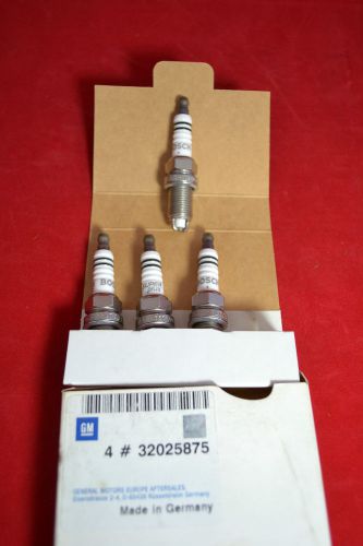 Spark plugs  saab bosch super+ or gm 32025875  set of 4