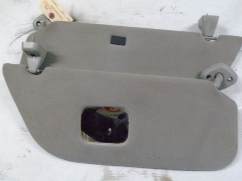 1999 00 01 02 03 04 ford f250 f350 lariat sun visors ( ford grey) (oem)