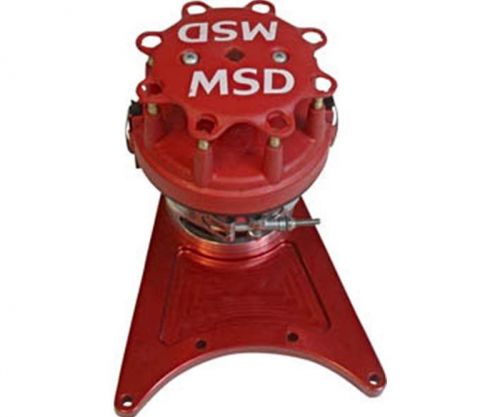 Msd 8520 distributor, pro-billet front drive, magnetic trigger, mechanical advan
