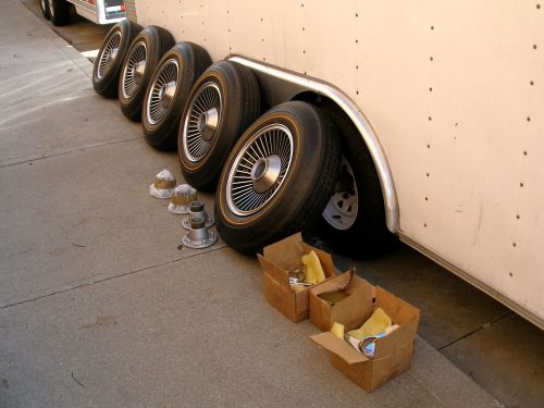 1966 oem corvette kelsey hayes aluminum knock-off wheels