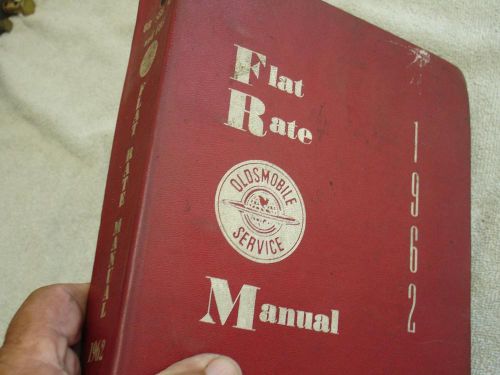 1962 oldsmobile  flat rate manual