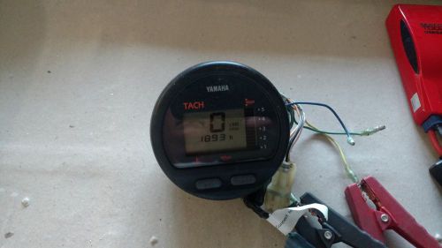 Yamaha outboard digital tach