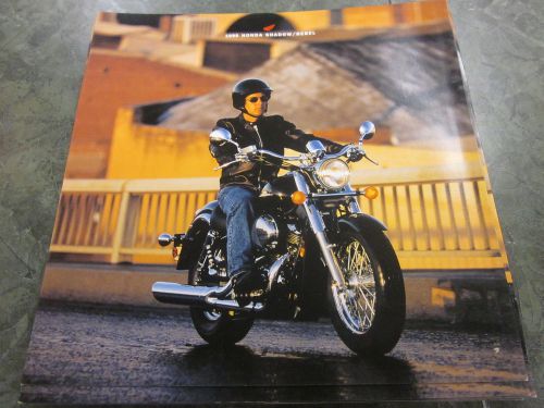 Nos honda 1999 99 shadow vlx 750 rebel 250  large sales literature brochures