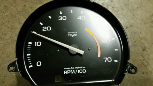 1982 corvette original tachometer assembly