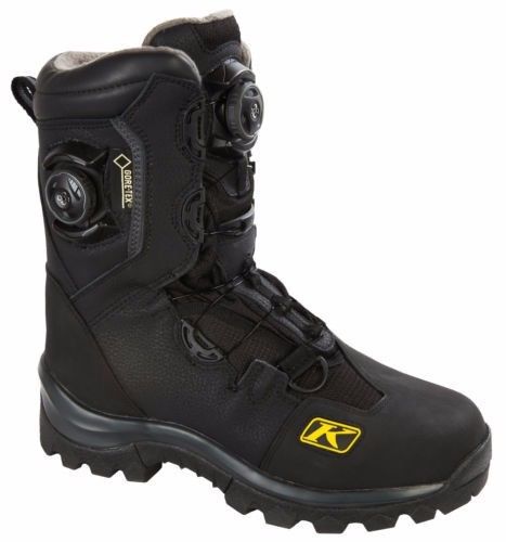 Mens size 12 klim adrenaline boa gtx black snowmobile boot winter atv snow boots