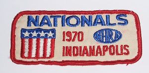 1970 nationals nhra indianapolis drag racing patch