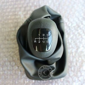 For mercedes-benz  w210 e w202 c w208 clk 6 speed gear shift knob gaitor boot