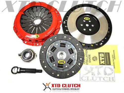 Xtd stage 2 race clutch &amp; 9lbs flywheel kit fits for tiburon elrantra 2.0l dohc
