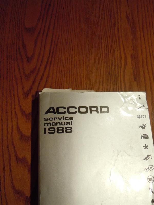 Service manuals, 1998 honda accord, plus extra