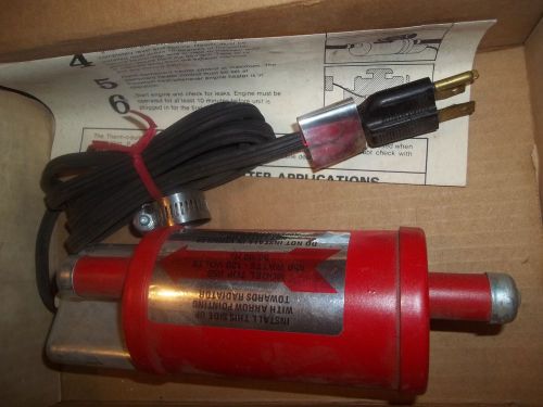 Vintage auto part montgomery ward engine heater n.o.s in box