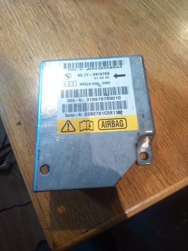 Bmw e39 airbag control module  65776919789