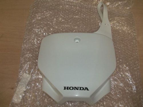 New oem honda front number plate crf150f crf230f crf 230f 150f 2003-2008
