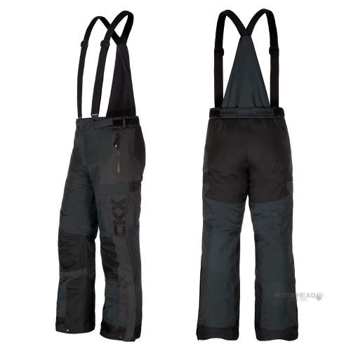 Snowmobile ckx rush pants bib men black small snow winter adult