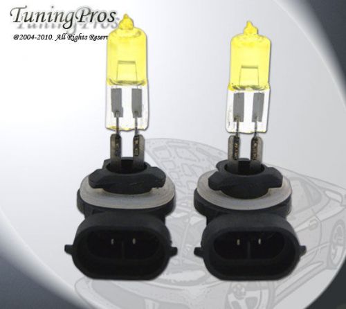 2pc 3000k yellow 12v 37.5w 894 xenon hid foglight bulbs