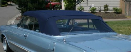 Gm all full size 1961-64 - convertible top+window - stayfast - color choice